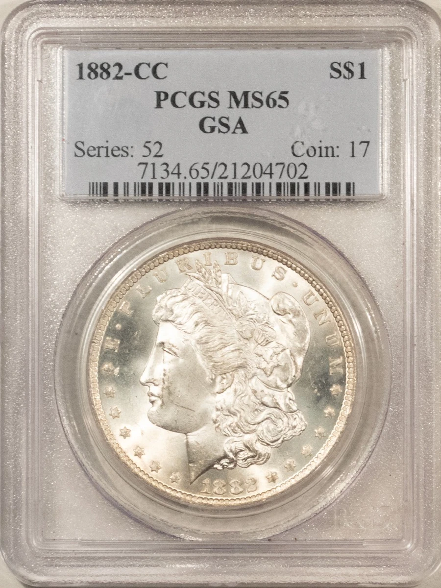 PCGS MS 65 Morgan Dollars 1878-1921 for sale | eBay
