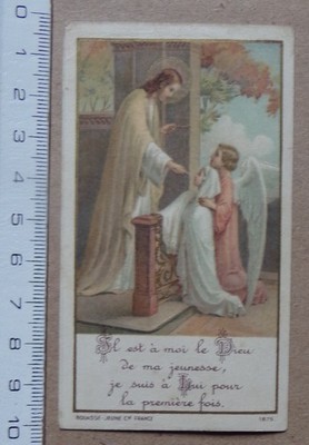 § Andachtsbild Mir gehört der Gott meiner Jugend ... - Junge Bouasse - 1933