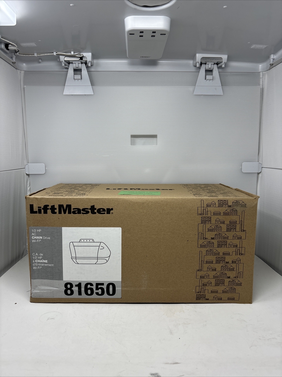Liftmaster 81650 WiFi AC 1/2 HP Chain Drive Contractor Garage Opener