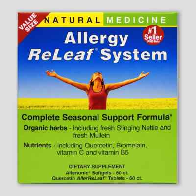 Herb Etc Allergy ReLeaf System Value Size 60 ct Bottles (EXP:02/14/2027)