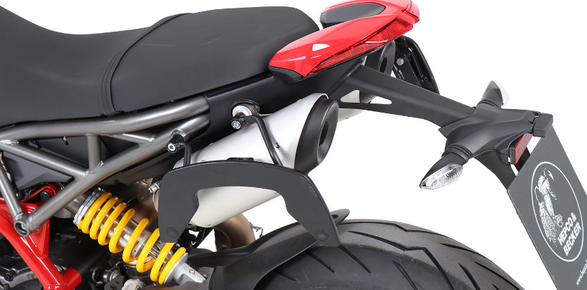 Ducati Hypermotard 950/SP Panniers Street & C-Bow Kit BY HEPCO & BECKER (2019-)