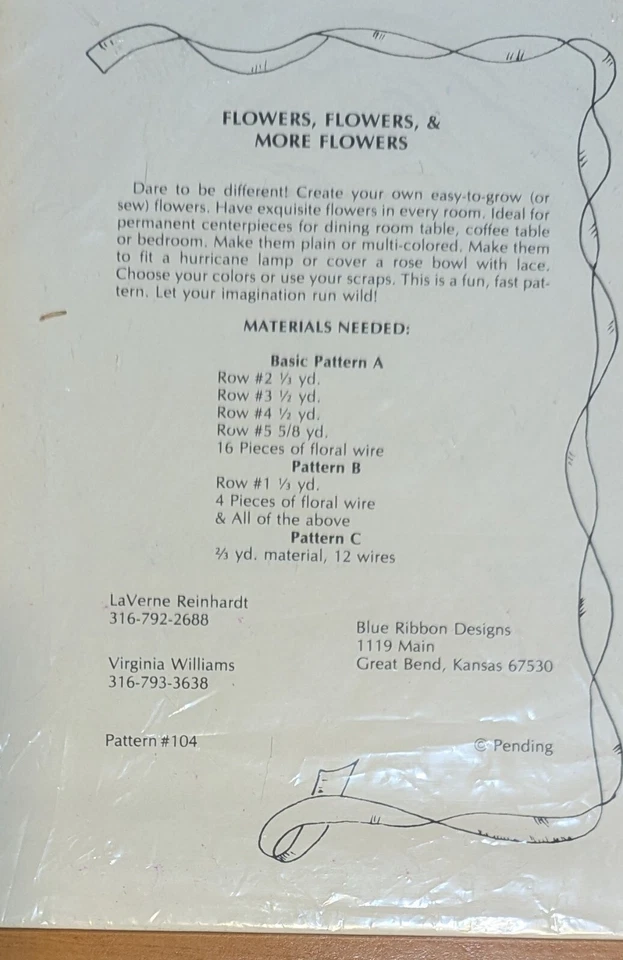 Дизайн синей ленты: цветы, цветы и другие цветы. Тканевые цветы для изготовления - Изображение 2 из 2