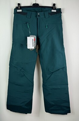 Salomon Herren Skihose Untracked, Ponderosa Pine, Größe S