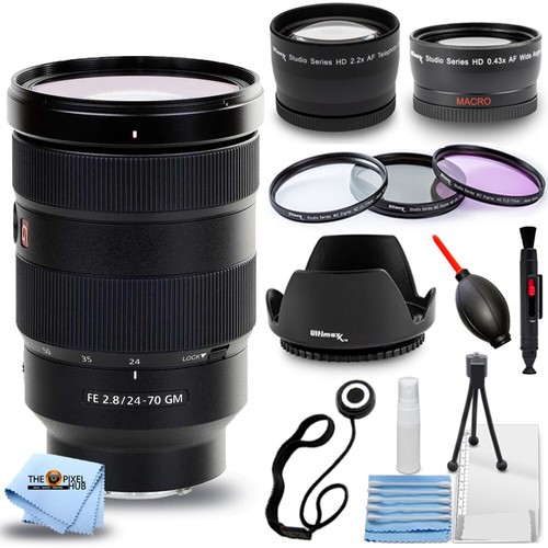 Sony FE 24-70mm f/2.8 GM Lens SEL2470GM + Filter Kit + Lens Pouch Bundle - Bild 1 von 4