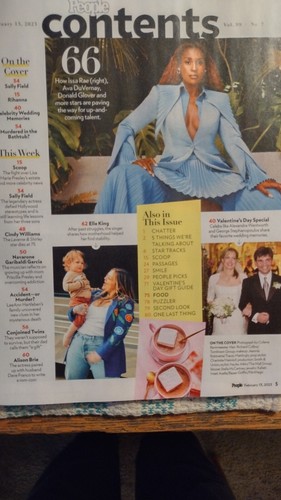 PEOPLE MAGAZINE FEBRUARY 13,2023 UNSTOPPABLE SALLY FIELD. - Picture 3 of 24