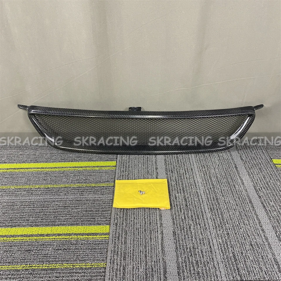 For Toyota Altezza Lexus IS200 IS300 2001-2005 Carbon Fiber Front Bumper Grille - Image 4 of 4
