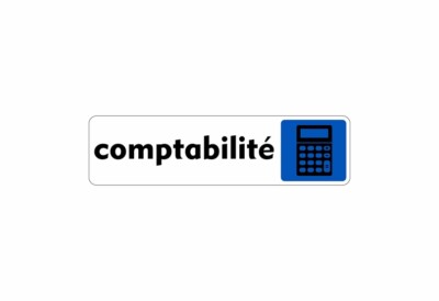 Adhesive Sticker Signage Door Plate Accounting Panel