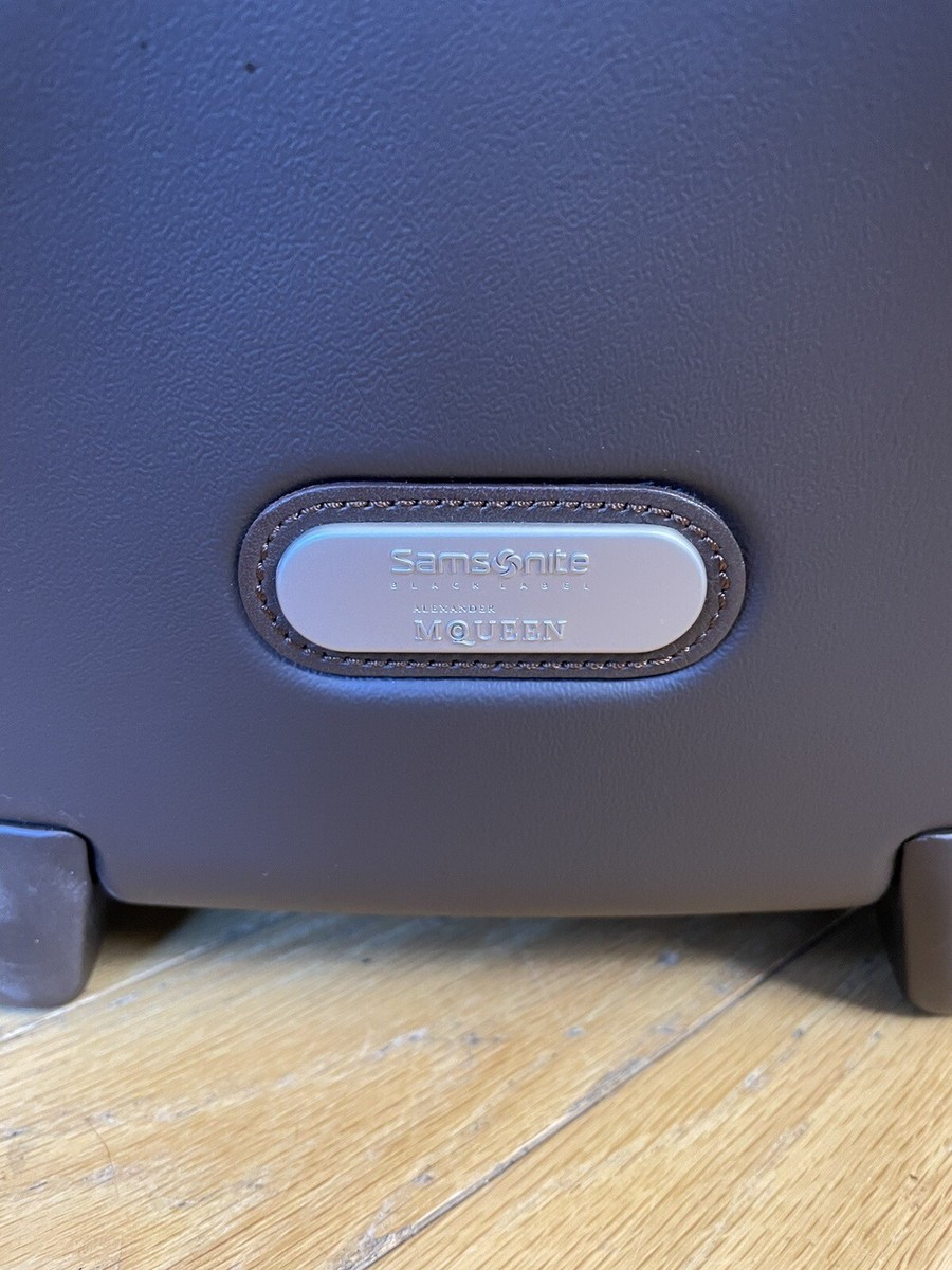 Alexander McQueen Samsonite Black Label Ribcage “Hero” Suitcase | eBay