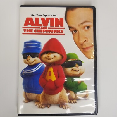 Alvin And The Chipmunks Movie DVD PG 2007 Animation Adventure