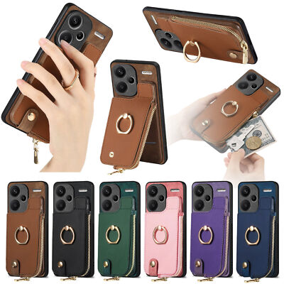 Ring Wallet Phone Case For Xiaomi 12 Lite 13 Pro Redmi Note 12 POCO M5 X4 Pro