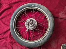 malaguti cavalcone Original Front Wheel And Spindle.