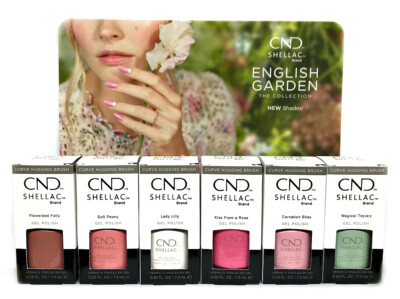 Cnd Shellac Gel Polish - ENGLISH GARDEN Spring 2020 - 0.25oz/7.3ml Pick Any 
