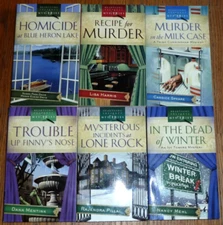 Heartsong Presents Mysteries Lot of 6 Paperbacks by Various Authors