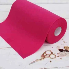 Premium Felt Roll - 12" x 10yd - Magenta - Soft Wool-Like 1.2mm Thick
