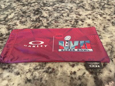Oakley Special Edition Super Bowl LVII Micro Fiber Bag Chiefs/Eagles! Rare NFL!