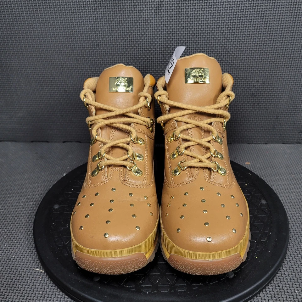 Timberland Botas Juveniles Talla 7 Marrón Cuero Botines Botas Foto 2 de 4