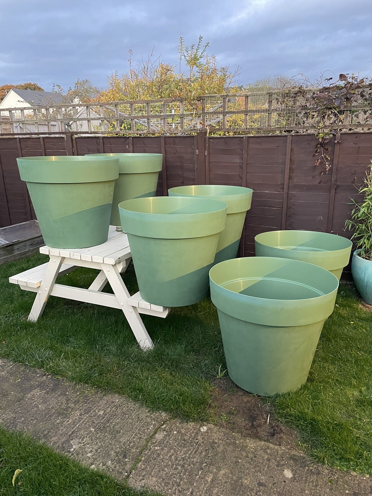 extra large plastic garden pots planters Job Lot eBay
