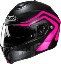 CASCO HELMET MOTO MODULARE HJC C91N NEPOS MC8SF NERO FUXIA TAGLIA XS