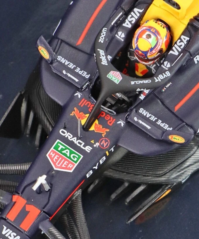 Minichamps Red Bull RB20 2024 - Sergio Perez 1/43 Scale - Image 3 of 4