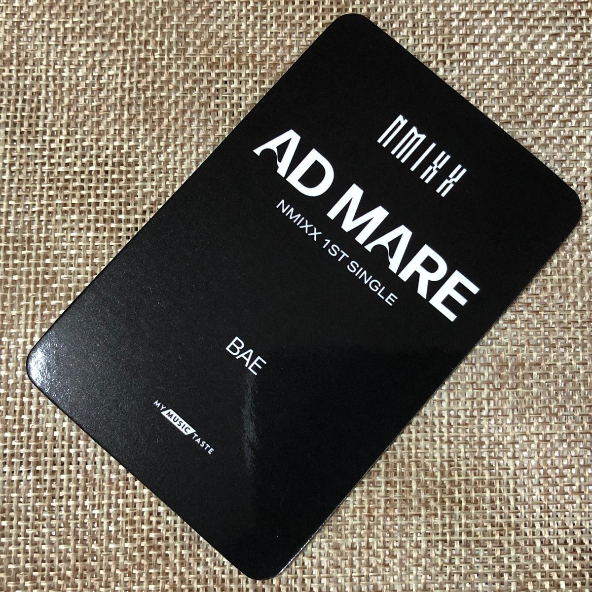 NMIXX AD MARE MYMUSICTASTE MMT特典 ７枚コンプ NMIXX AD MARE MYMUSICTASTE MMT特典 7枚コンプ NMIXX アルバム