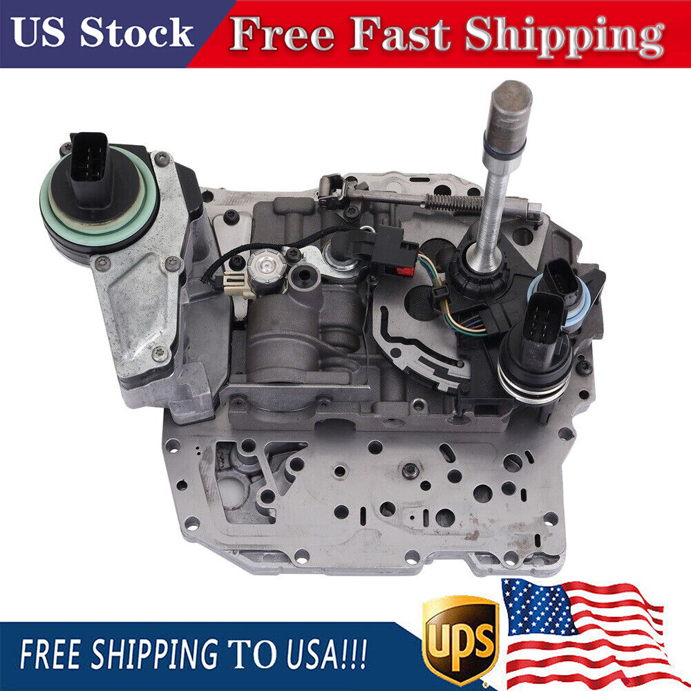 42RLE Transmission Valve Body w/ Solenoid Block-2 Plug For Jeep