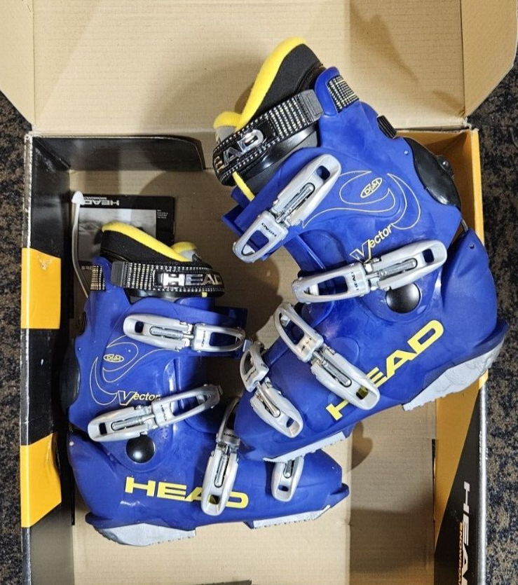 SALOMON STIVALI DA SNOWBOARD RIGIDI NOS HEAD VECTOR ALPINE MONDO POINT 23 5