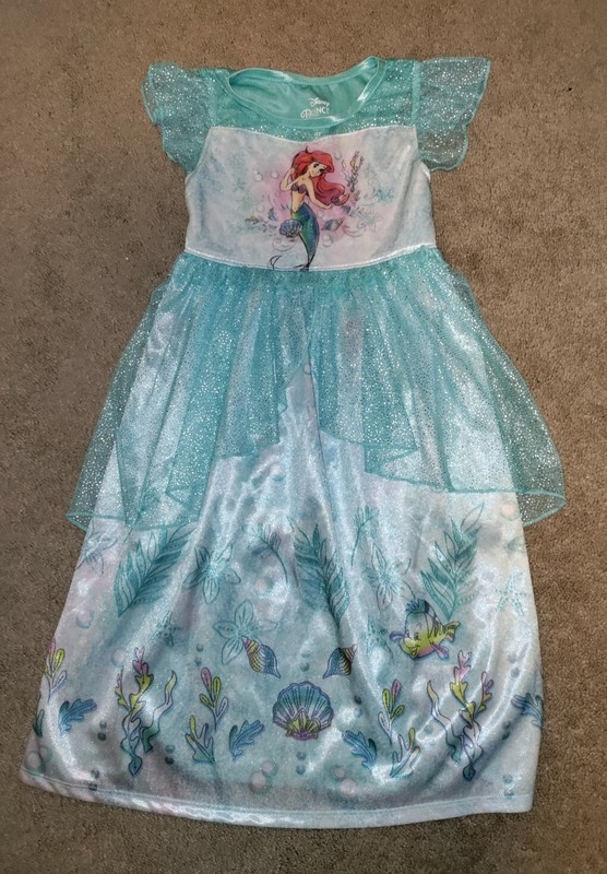 Girl's Disney Princess Aerial Nightgown/Play Dress. Size 4T * Brand New