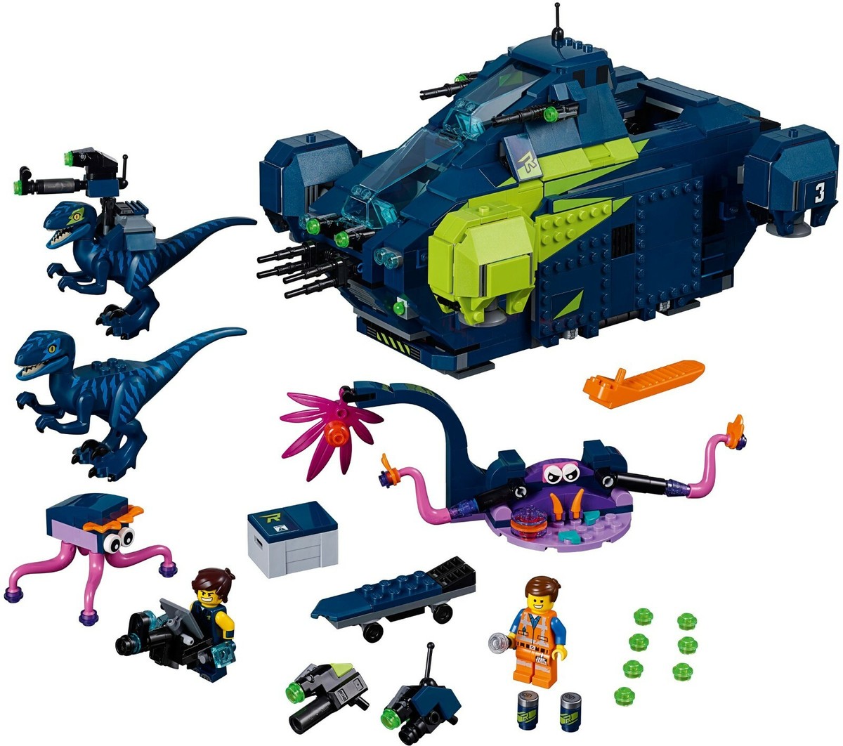 LEGO The Lego Movie 70835 Rex's Rexplorer! - Authentic Factory