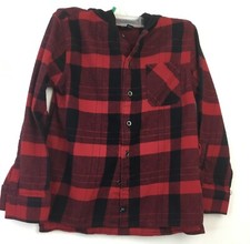 Art Class Boys Cotton Long Sleeve Hooded Small Multicolor Shirt