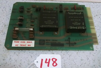 Giddings & Lewis MPX Triac Circuit Board 501-03218-00 / 502-02824-00  Inv# (309)