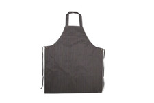 Waterproof Apron PU Nylon Bib Blue White Stripe  48x36"