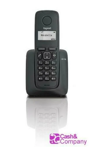 Telefoni con filo nero