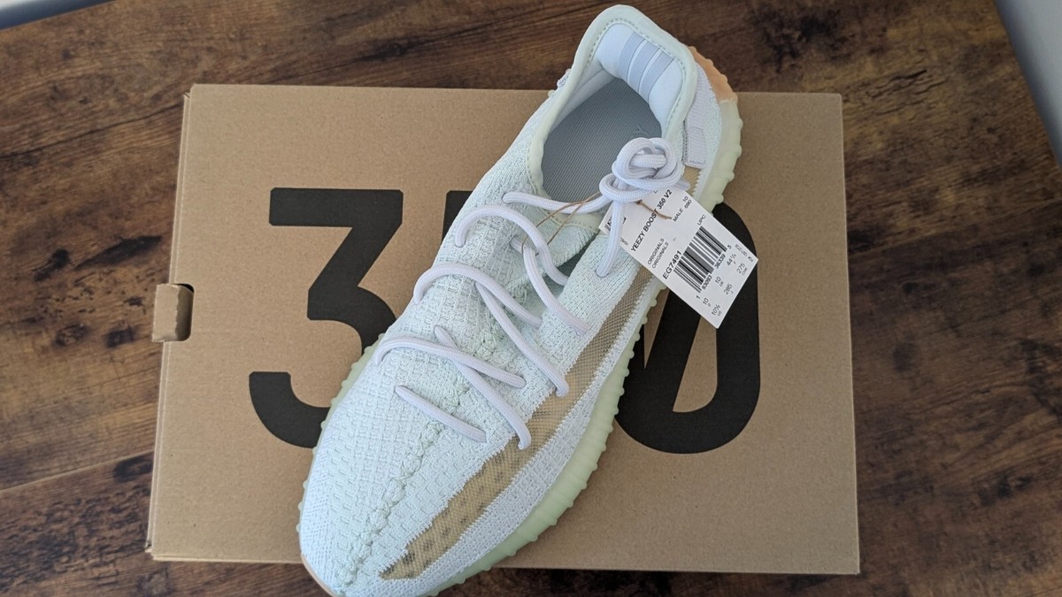 Size 10.5 M - Adidas Yeezy Boost 350 V2 Hyperspace Grey