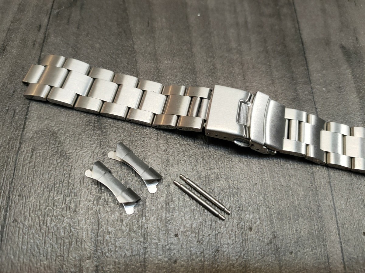 20mm Oyster Stainless Steel Bracelet Watch Strap For Tissot T