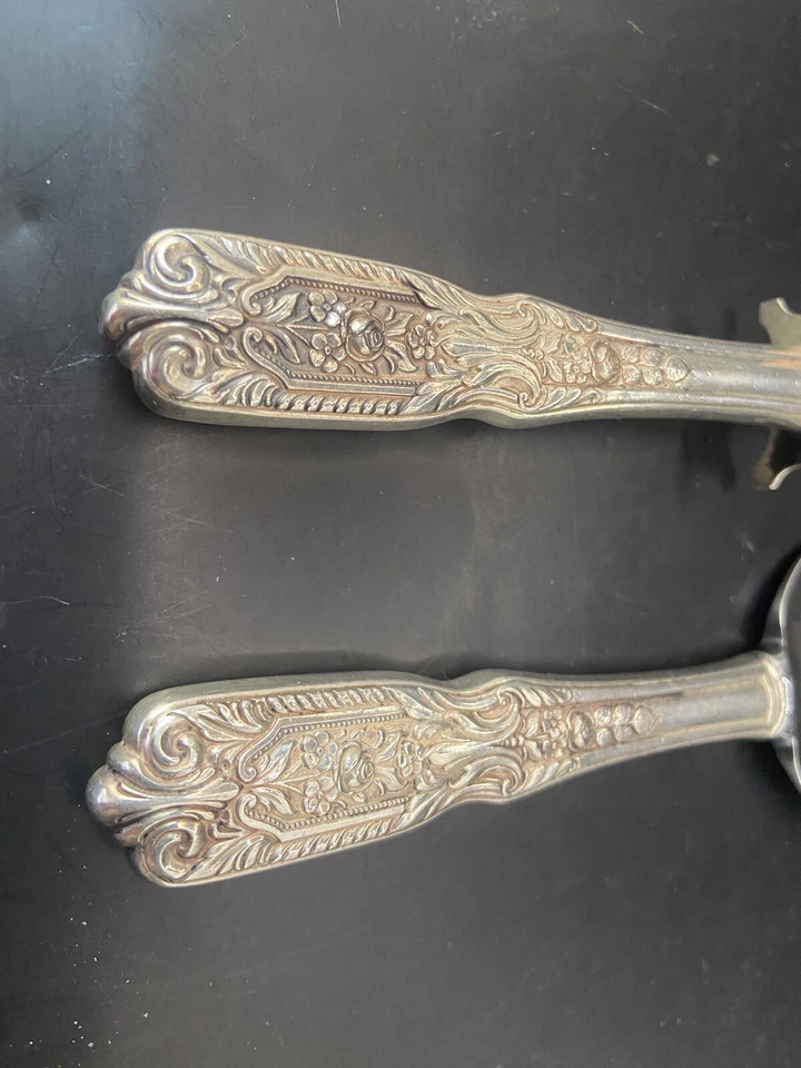 Tenedor para servir pastel Milburn Rose Sterling Westmorland cuchillas de acero inoxidable Foto 2 de 4