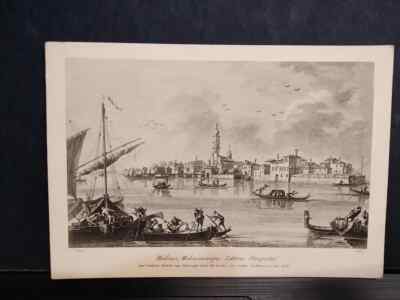 Postcard Venice and Its Islands in 700 Malamocco E855