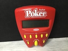 2002 Radica Pocket Poker Electronic Handheld Game