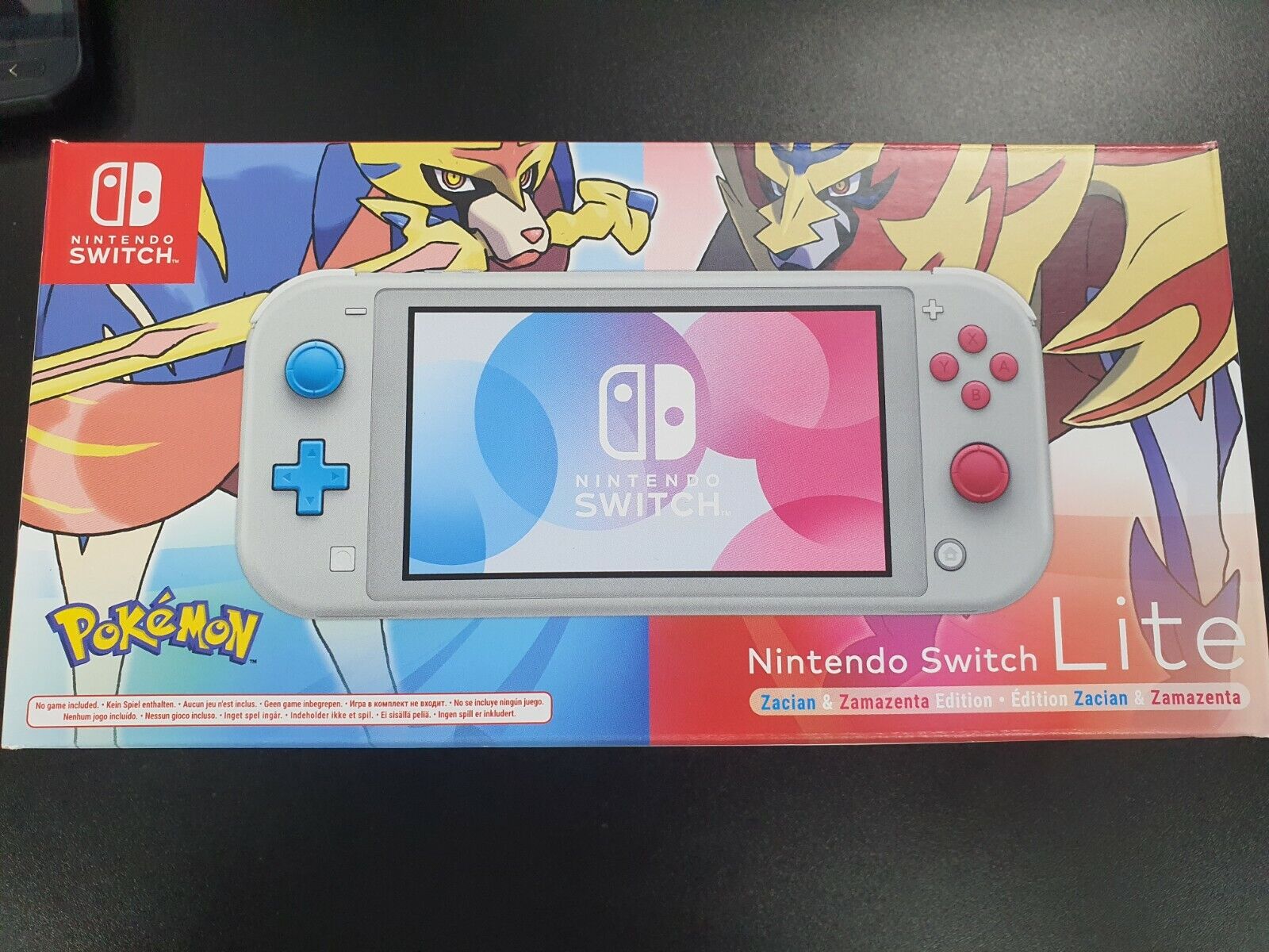 Nintendo Switch Lite Console Zacian and Zamazenta Edition