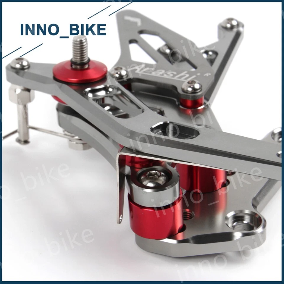 Reposapiés ajustables para Suzuki Hayabusa GSX1300R 1999 - 2007 2004 2005 Foto 2 de 4