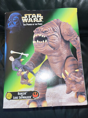 Kenner Star Wars Rancor and Luke Skywalker Action Figure New