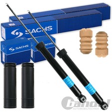 2xSACHS STOßDÄMPFER+SCHUTZ KIT HINTERACHSE passend für BMW 3er E36 E46 AB BJ.90