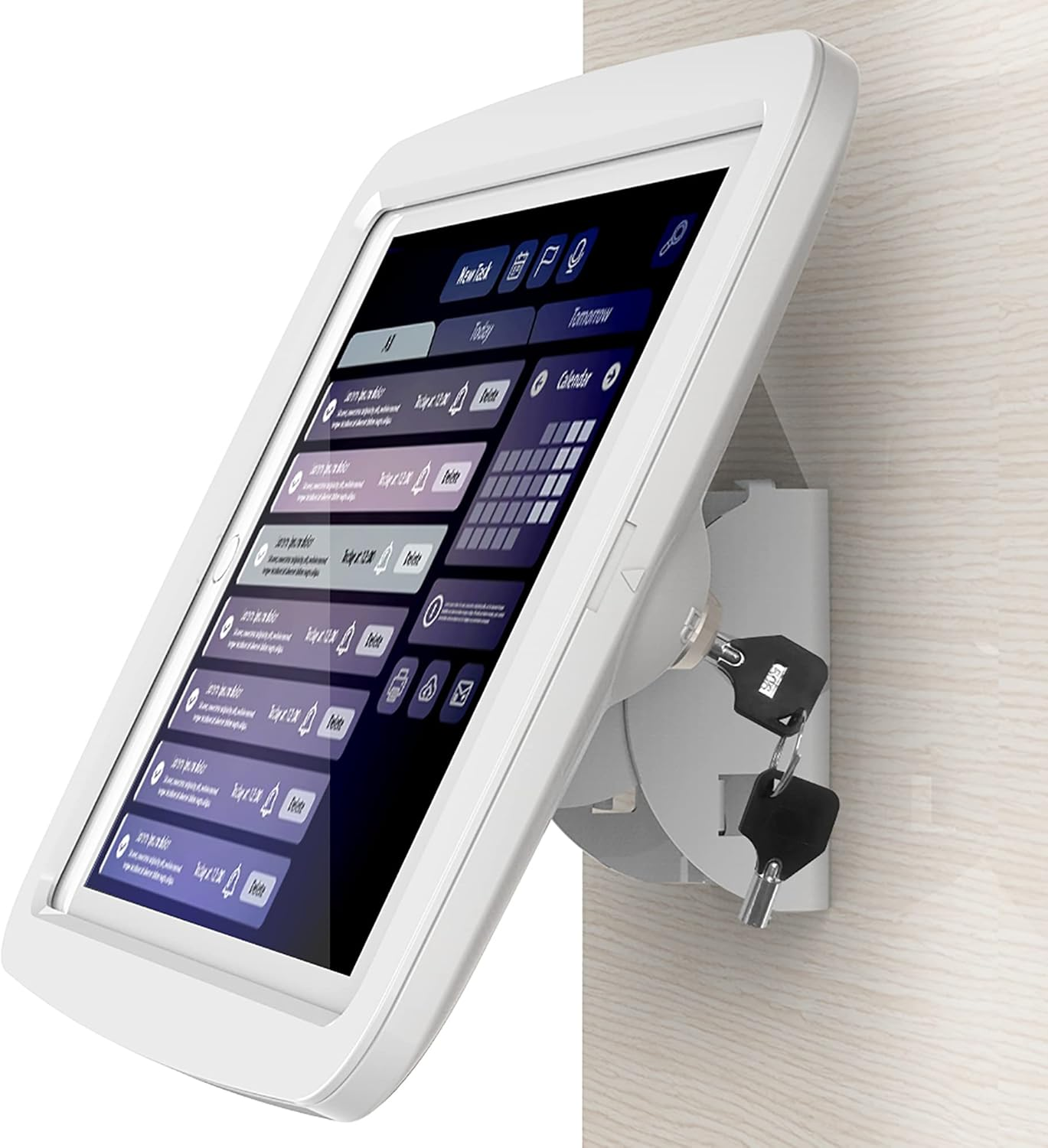 Tablet Wall Mount Compatible with 10.2 Inch Ipad 7Th/8Th/9Th Generation, anti Th