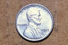 1943   D     Mint  STEEL  Lincoln Wheat Cent   ACTUAL  COIN          90718216-06