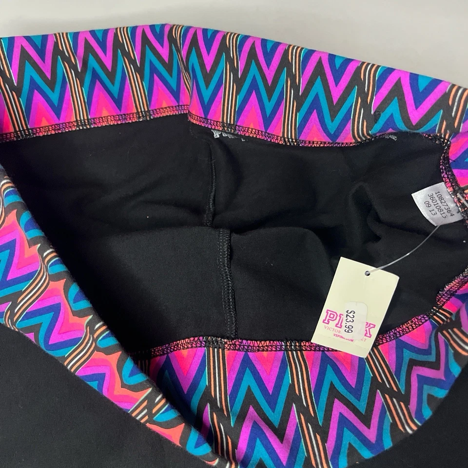 VICTORIA’S SECRET ROSA YOGA LEGGINGS CINTURA NEÓN NUEVO CON ETIQUETA TALLA GRANDE Foto 4 de 4