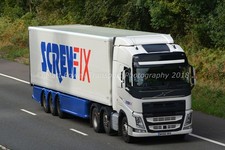 Truck Photo 12x8 - Volvo FH460 - Screwfix - WX66 XRS