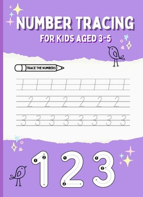 Number Tracing for kids aged 3  5 Learn to Write Numbers. Writing Practice Wo...