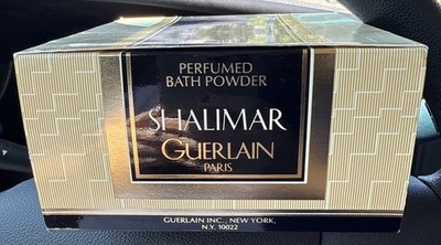Shalimar Guerlain Perfumed Bath Powder (8 oz) RARE ITEM (1983)