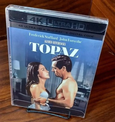 Topaz (4K/Blu-ray) Slipcover w/PROTECTIVE SLEEVE-NEW (Sealed)-Free Box Shipping
