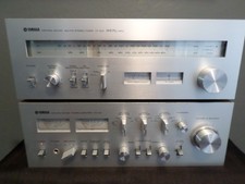 YAMAHA CA-810 NATURAL SOUND AMPLIFIER WITH THE CT-810 TUNER, 1978, *PLEASE READ*
