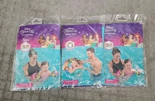 Disney Princess Inflatable 2 Arm Bands & 1 Swim Tube  Water Pool Kid Age 3-6 NEW